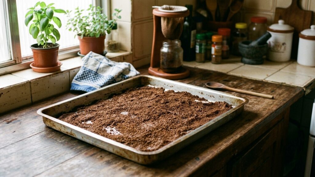 Misturar bicarbonato com café usado: para que serve esse truque caseiro e por que tanta gente começou a reaproveitar a borra