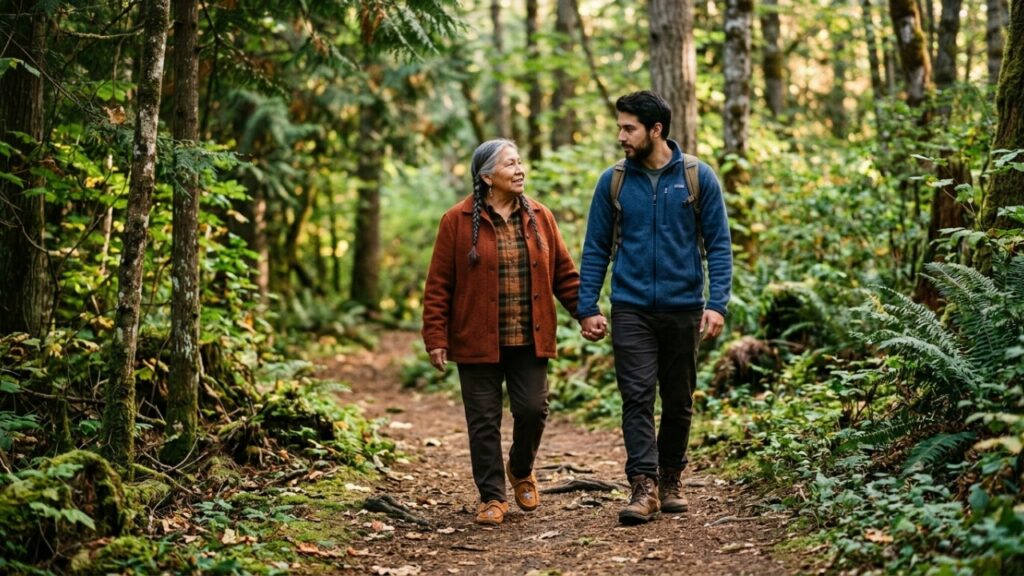 Provérbio cherokee que lembra que cada pessoa carrega uma história invisível: “Não julgue um homem até caminhar duas luas em seus mocassins.” Uma lição sobre humanidade