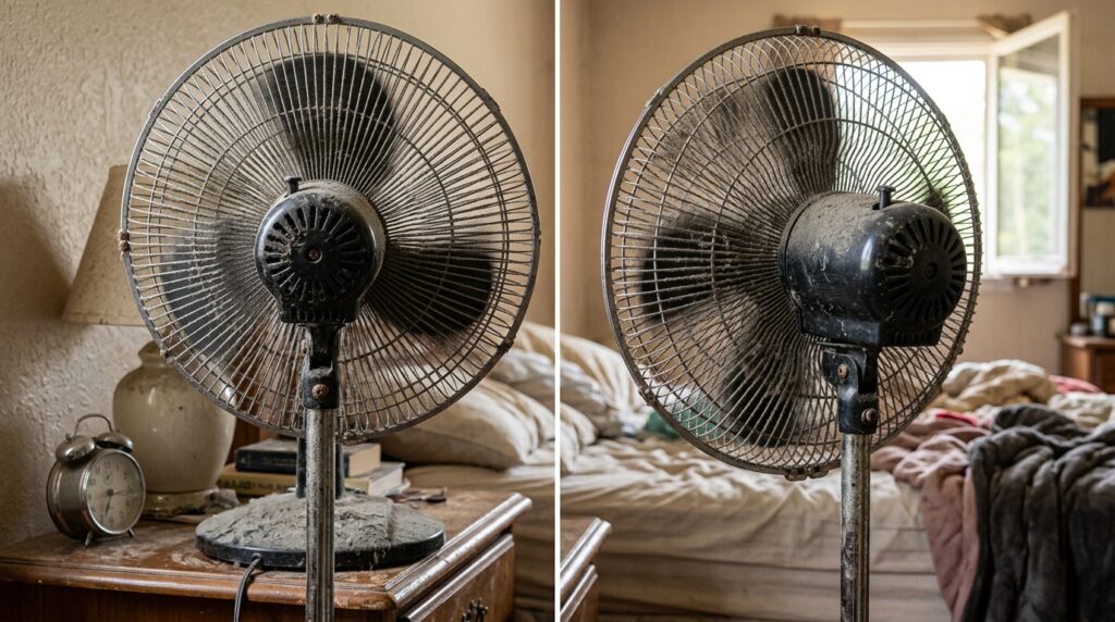 O ventilador começa a fazer muito barulho durante o uso: antes de comprar um aparelho novo, existe uma verificação simples que muita gente esquece de fazer