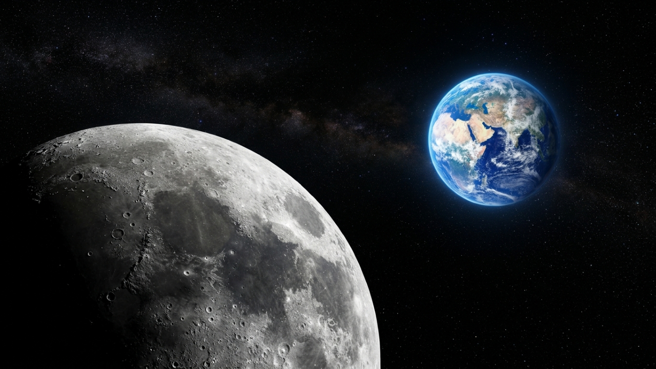 A Lua não para de se afastar da Terra e os impactos desse fenômeno podem mudar o planeta para sempre