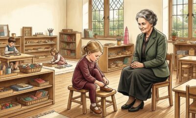 Maria Montessori sobre criar filhos mais independentes: “Nunca ajude uma criança em uma tarefa na qual ela sente que pode ter sucesso.”