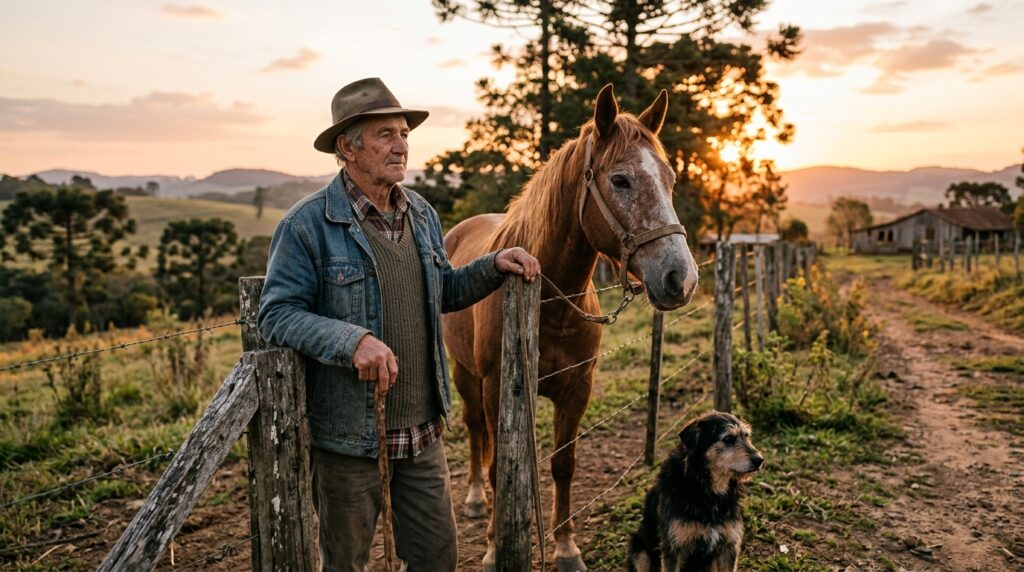 Provérbio alemão do dia para refletir: "Uma cerca dura 3 anos, um cachorro dura 3 cercas, um cavalo dura 3 cachorros e um homem dura 3 cavalos"