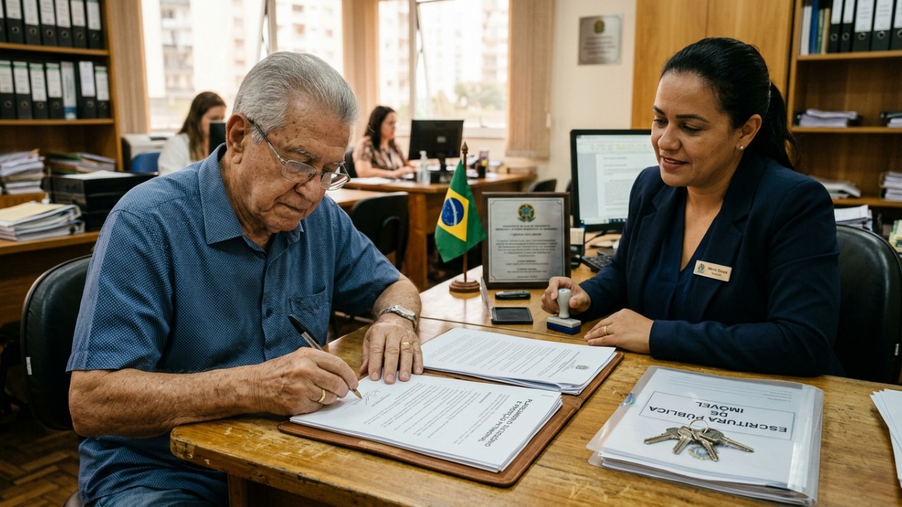 Cartórios fazem alerta para idosos com bens registrados e reforçam cuidado que pode proteger patrimônio, documentos e decisões familiares