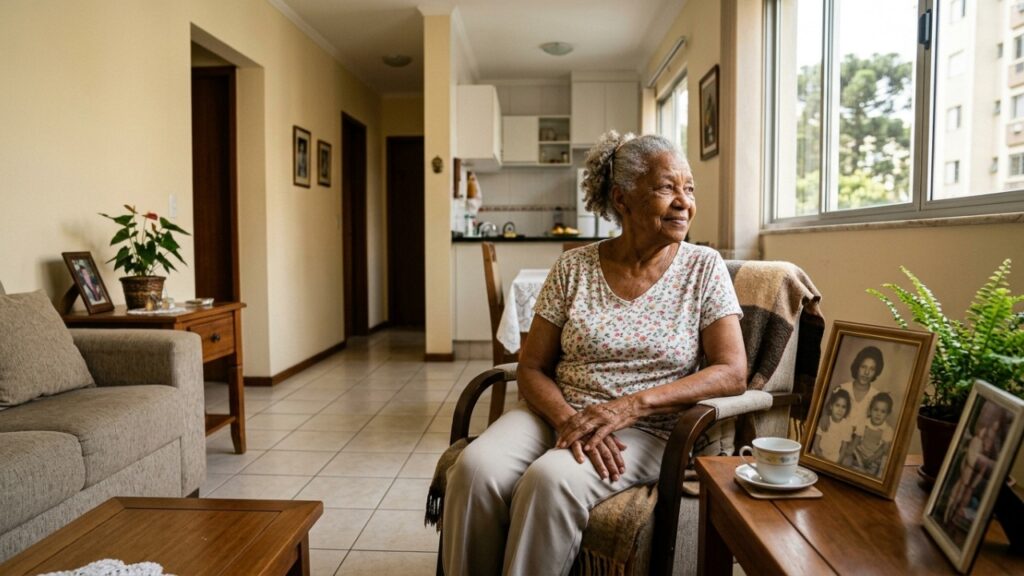 Filha de 41 anos herda o apartamento onde cresceu, avaliado em R$ 350 mil, mas descobre que o pai deixou usufruto vitalício para a companheira de 68 anos, que continua morando no imóvel sem pagar nada