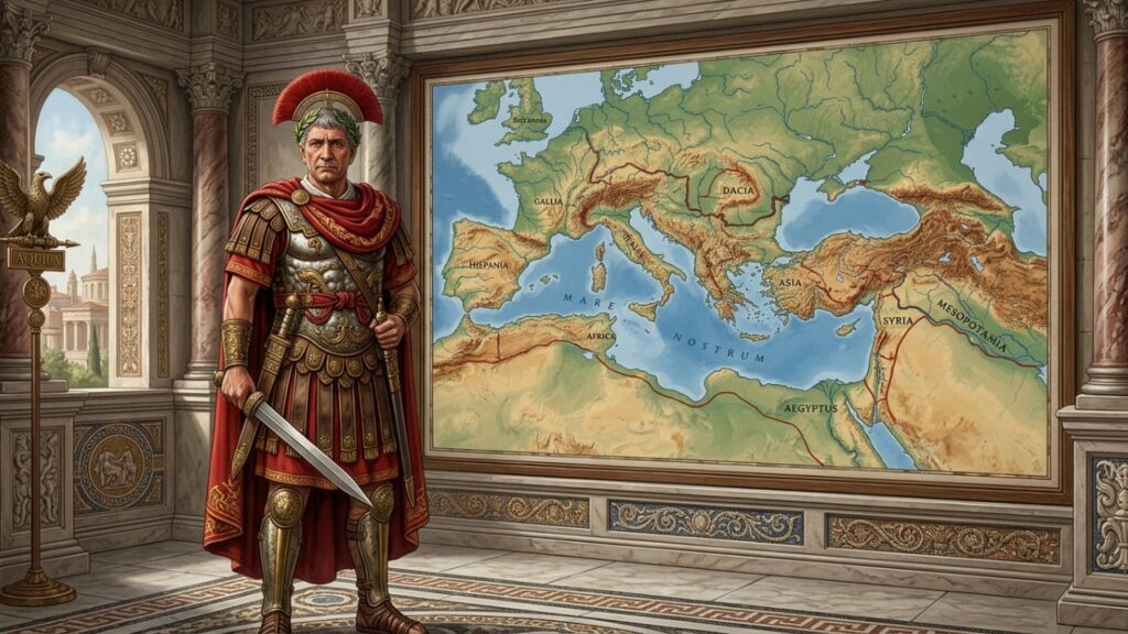 O imperador que não nasceu na Itália, conquistou a Dácia e fez Roma alcançar o maior território de sua história