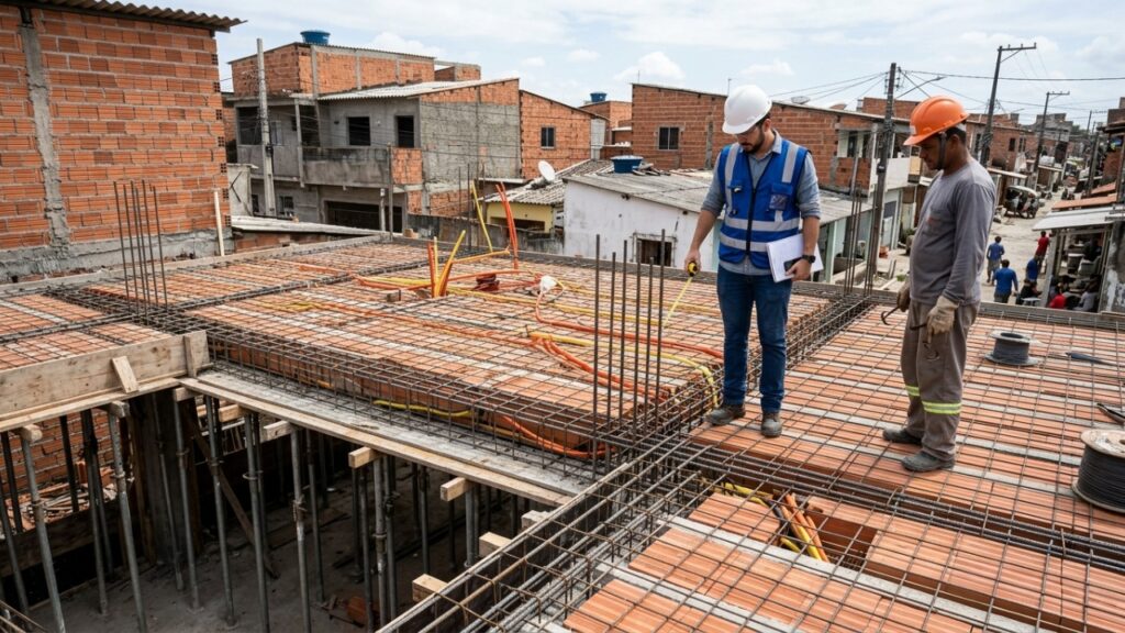 Quanto custa fazer uma laje de 50 m² e quais gastos precisam ser calculados antes de comprar o concreto