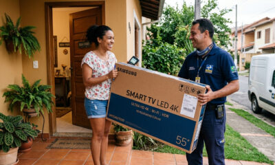 Loja cancela compra de TV de R$ 4 mil após 3 dias alegando erro no anúncio e Justiça obriga a entrega imediata do produto pelo valor pago