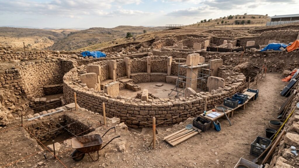 Arqueólogos encontram possíveis casas de 11 mil anos, e descoberta pode mudar a forma como especialistas interpretam um dos sítios mais antigos do mundo
