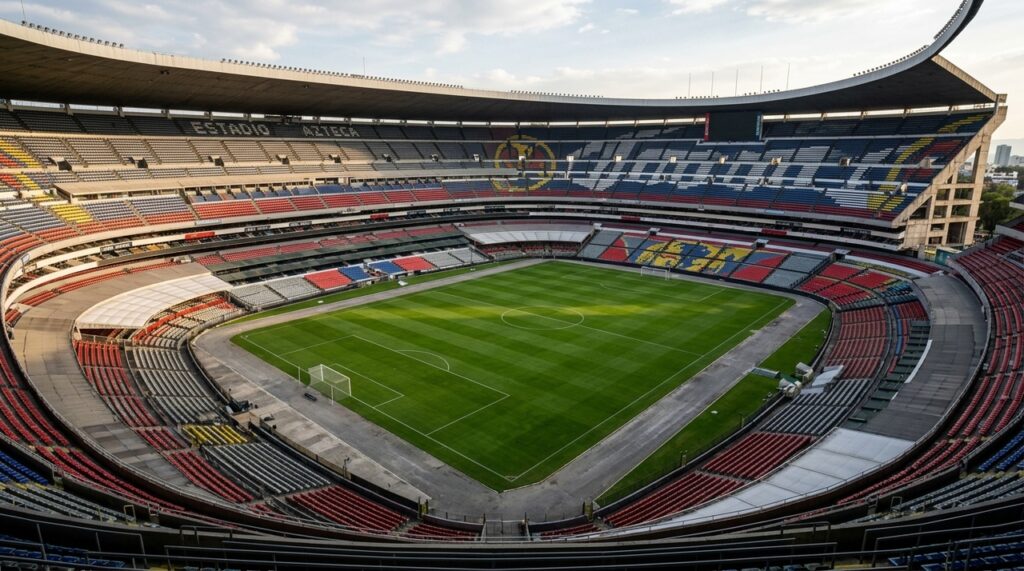 Construído no século XX para receber eventos esportivos e culturais, o Estádio Azteca tornou-se um dos maiores símbolos do México e da história do futebol