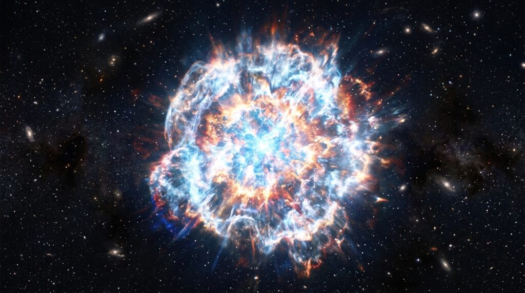 Nem estrela de nêutrons nem buraco negro como lápide: pela primeira vez, observamos como uma estrela se destrói completamente