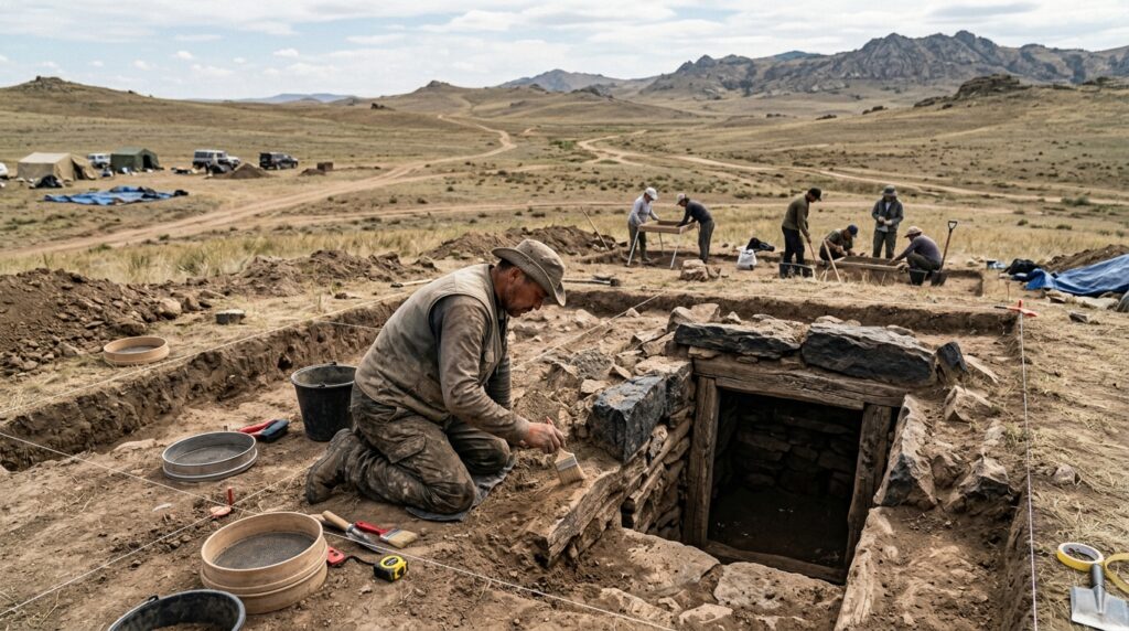 Genghis Khan e seus guerreiros foram os ancestrais dos cazaques modernos