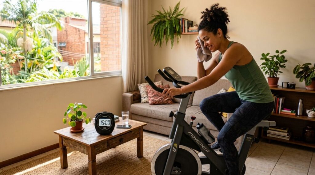 Fazer 15 minutos de bicicleta 4 vezes por semana parece pouco até somar mais de 50 horas por ano