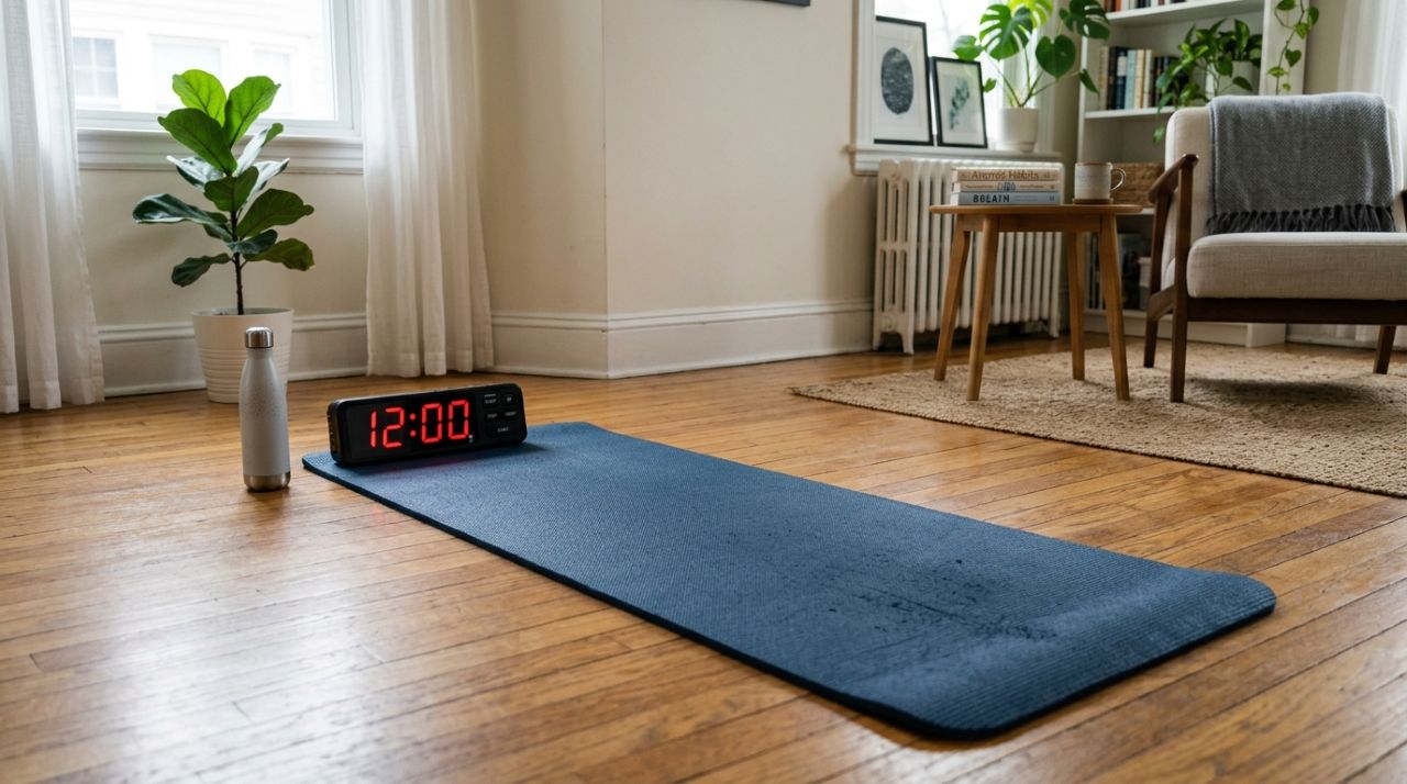 12 minutos, 4 exercícios e nenhuma máquina: uma rotina simples para fortalecer o corpo depois dos 60