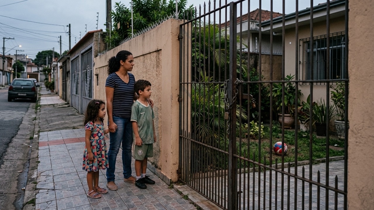 Bola das crianças cai no quintal ao lado, vizinho se recusa a devolver e coloca cadeado no portão, mas o Código Civil tem uma regra específica para esse tipo de situação