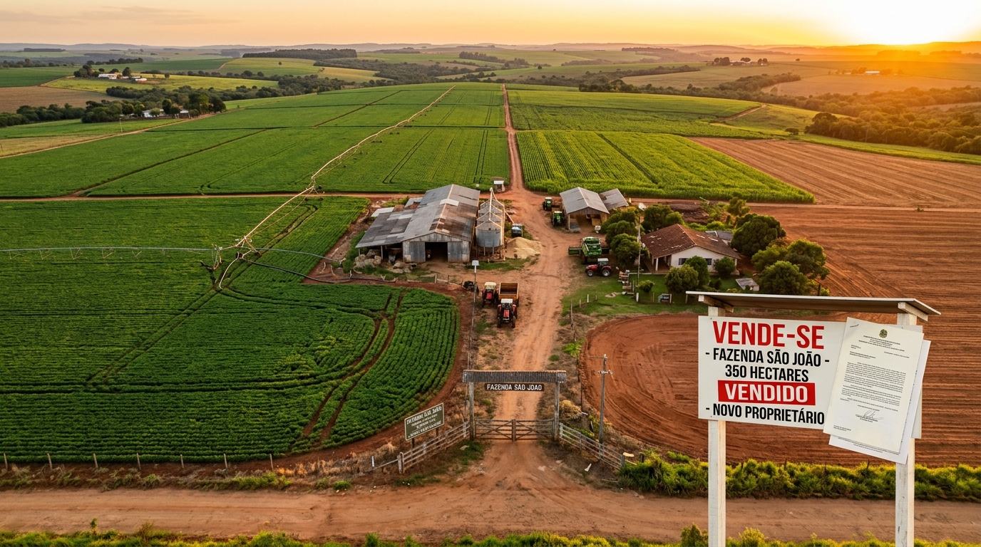 Arrendatário cultiva a terra por 10 anos, o dono vende a fazenda sem avisar, e ele descobre que tinha direito de preferência na compra pelo Estatuto da Terra