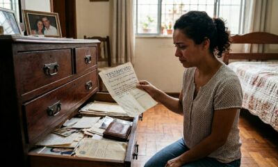 Filha encontra um testamento manuscrito na gaveta do pai depois do enterro e cartório explica em quais três situações esse papel tem validade jurídica