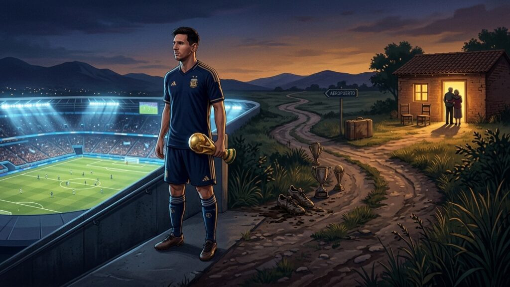 Frase de Lionel Messi que ganha novo significado após a morte do pai: “Deixei minha família para começar uma nova vida. Tudo o que fiz, fiz pelo futebol.” Uma lição sobre sonhos, sacrifícios e o valor de quem esteve ao nosso lado desde o começo