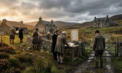 Provérbio escocês do dia: "O pai compra, o filho constrói, o neto vende e o filho mendiga". Lição de vida sobre como a riqueza herdada pode desaparecer sem disciplina e trabalho árduo, dita por um antigo provérbio.