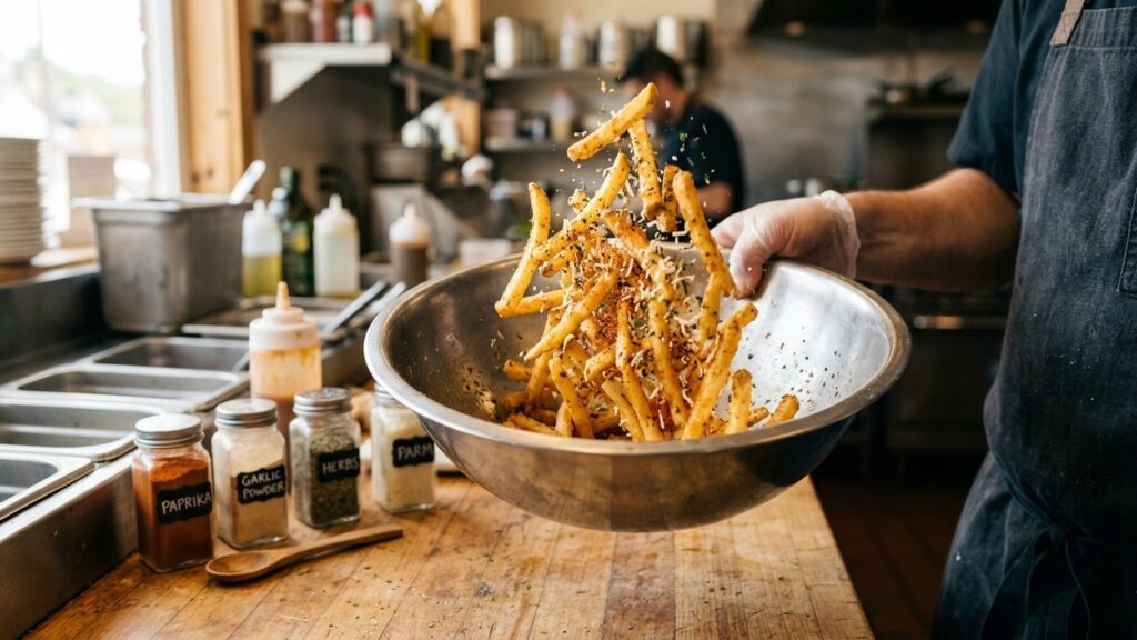 Esse tempero simples virou o novo queridinho para batata frita