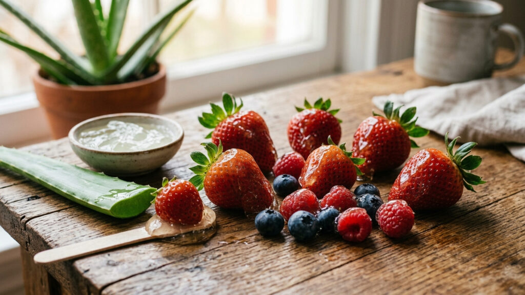 Gel concentrado de babosa nas plantas: para que serve a substância acemanana que cria um escudo protetor contra o mofo em frutos colhidos