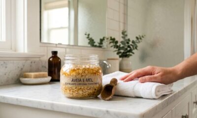 3 misturinhas caseiras simples e baratas para transformar o banho em um verdadeiro spa e deixar a pele madura mais macia, hidratada e com aparência renovada