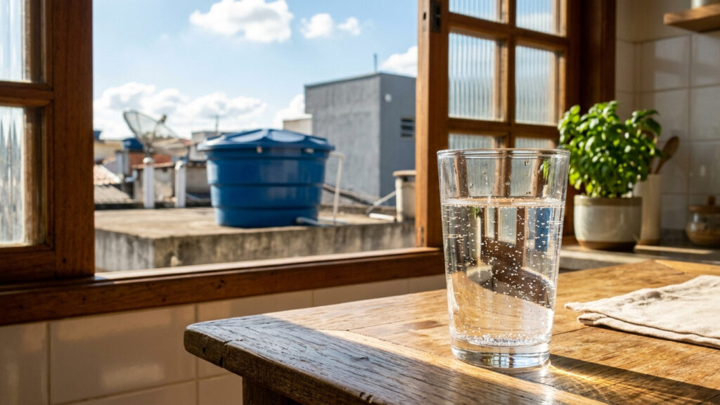 Esvaziar, limpar e desinfetar a caixa d'água do jeito certo: o passo a passo seguro para evitar a contaminação da água consumida pela sua família