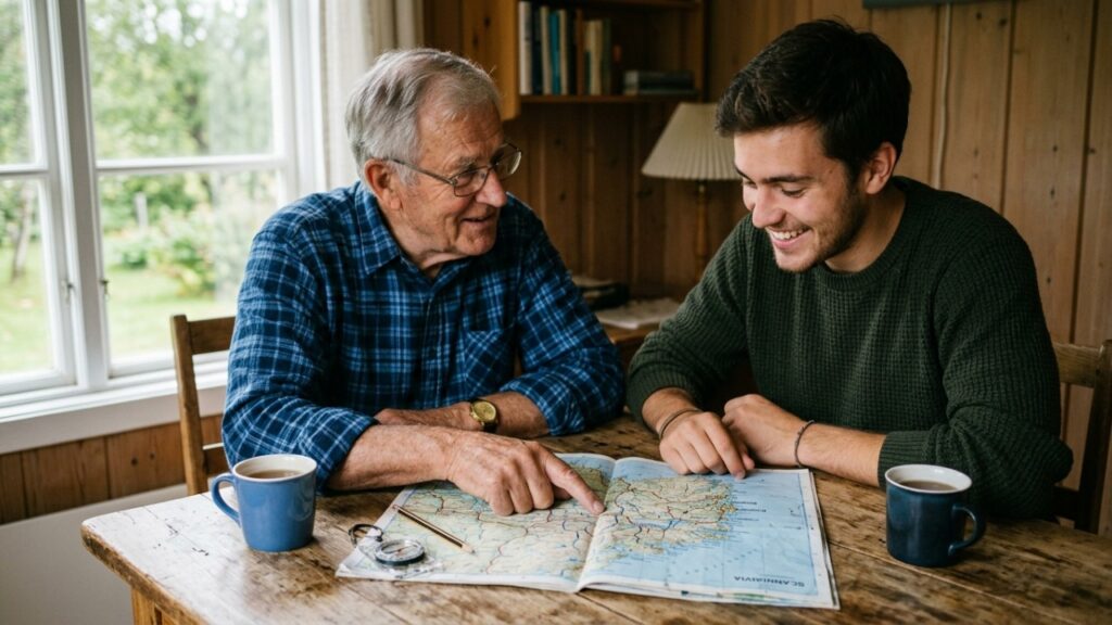 Provérbio irlandês do dia: "O velho aconselha e o jovem age." Um ensinamento sobre ouvir antes de avançar