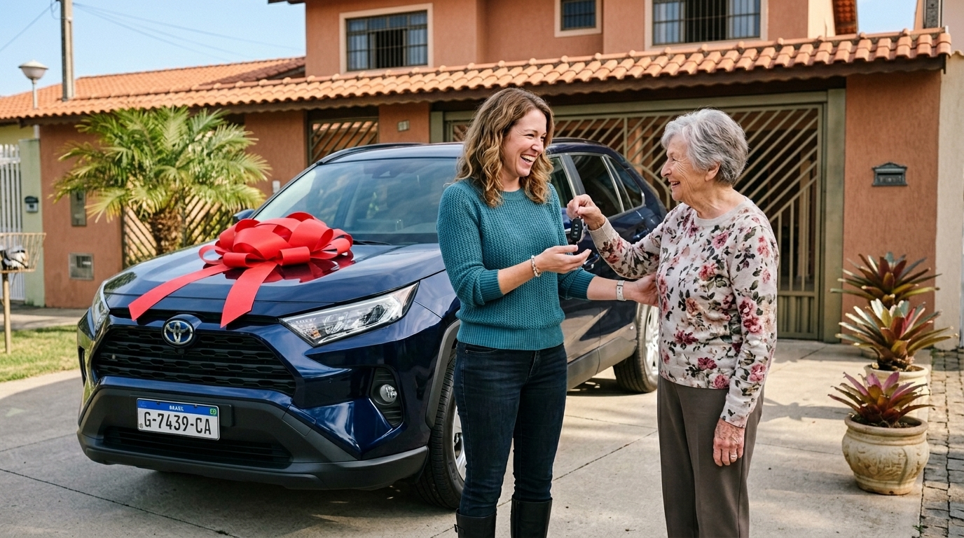 Neta cuida da avó por 11 anos e recebe o carro de R$ 126 mil de presente em vida, mas na partilha os tios pedem a devolução e a lei da colação decide quem tem razão