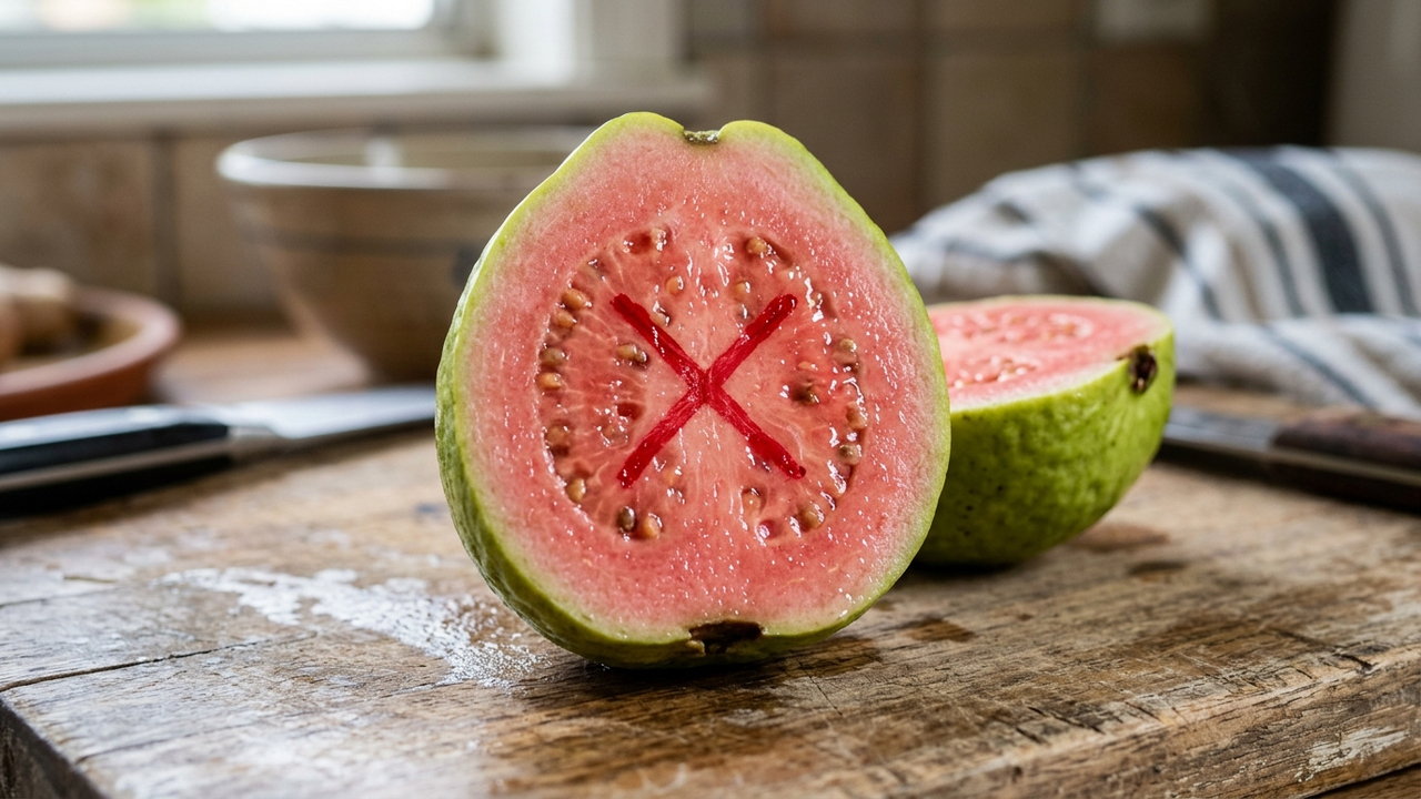 Adeus, goiaba: essa fruta de casca verde e aveludada reúne o sabor doce de abacaxi fresco, goiaba e banana madura em um único gomo