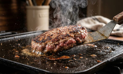Bicarbonato de sódio na carne moída: o segredo de ouro das lanchonetes para deixar os hambúrgueres extremamente suculentos e macios na chapa