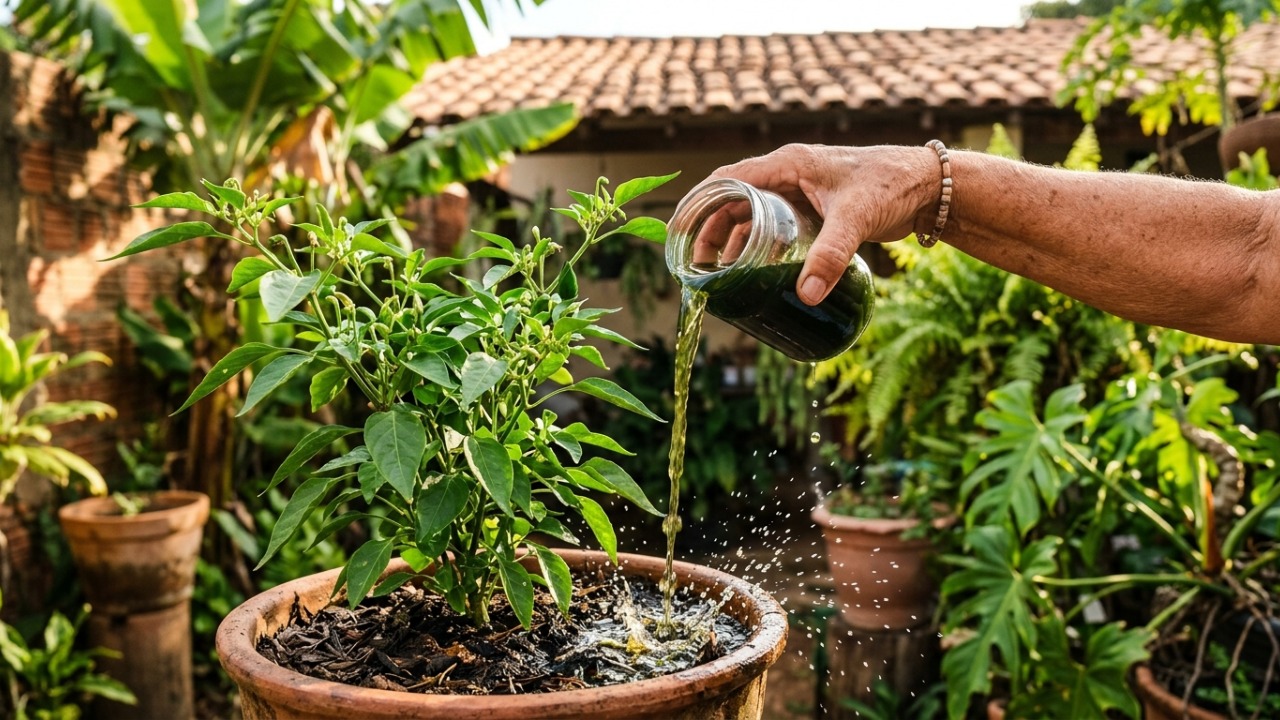 Nem café nem cascas de ovo: o fertilizante caseiro conhecido como "ouro verde" pode ajudar a revitalizar plantas e estimular o crescimento