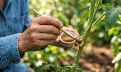 Aplicar extrato de própolis diluído em água nas plantas: o truque com ação antibiótica natural que cicatriza cortes e combate infecções fúngicas