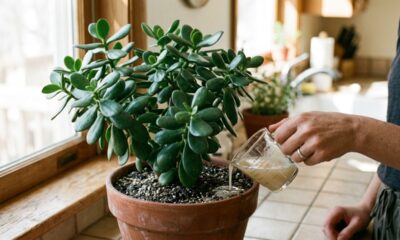 Quanto mais cresce, mais dinheiro atrai: apenas dois ingredientes podem ajudar a planta-do-dinheiro a florescer e ficar cheia de vida no vaso
