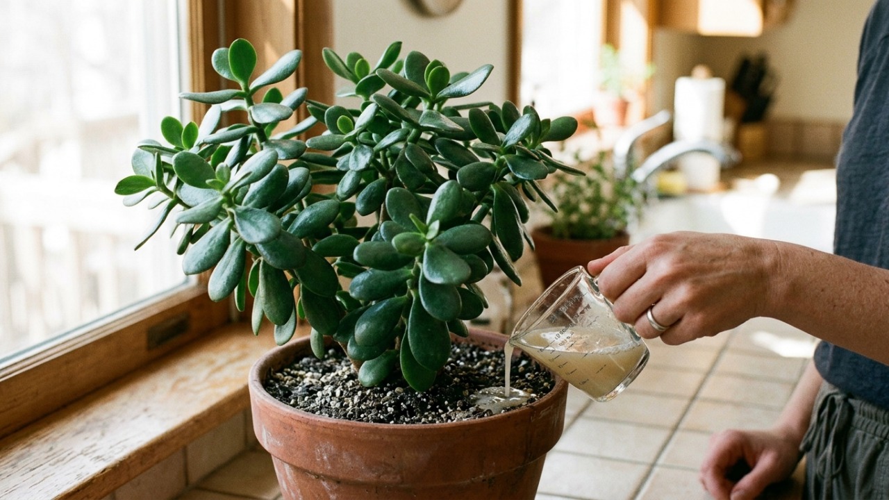 Quanto mais cresce, mais dinheiro atrai: apenas dois ingredientes podem ajudar a planta-do-dinheiro a florescer e ficar cheia de vida no vaso
