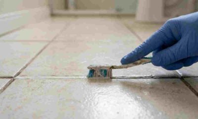 Bicarbonato e água oxigenada no rejunte: como usar a mistura que ajuda a remover manchas difíceis com menos esforço