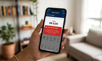 Cliente de banco digital tem saldo de R$ 10 mil sumido da conta após atualização do aplicativo e Justiça determina a devolução do dinheiro em 24h