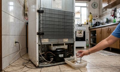 Colocar um copo de água atrás da geladeira todo mês para que serve e por que técnicos de refrigeração recomendam fazer isso antes que a conta de luz suba