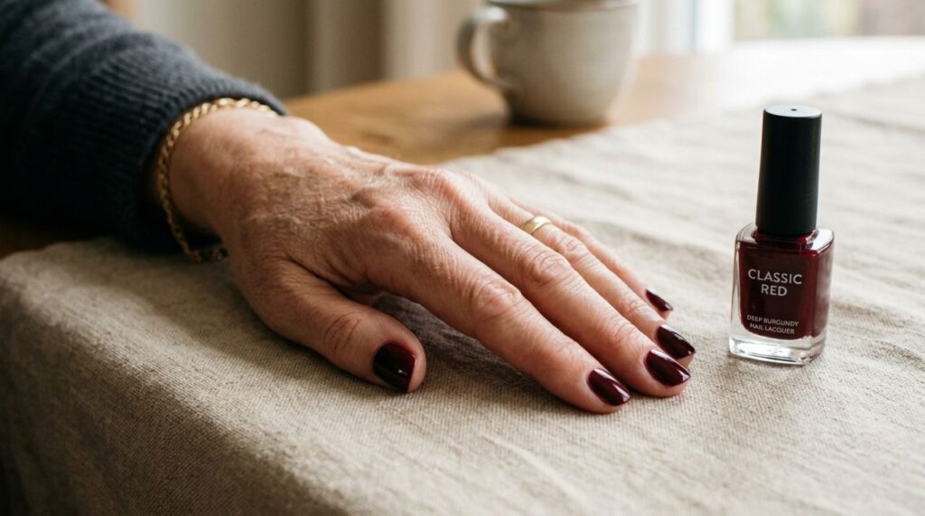 Estas 6 cores de esmalte deixam as mãos elegantes e combinam especialmente com mulheres acima dos 50
