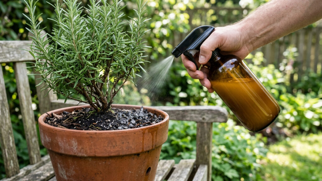 Borrifar água com bicarbonato de sódio na terra azeda ao redor da planta: a feitiçaria simples que mudou o pH do vaso em apenas uma tarde