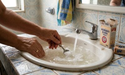 Duas colheres de bicarbonato na água do banho: o método simples que pode ajudar a acalmar a coceira e aliviar irritações da pele