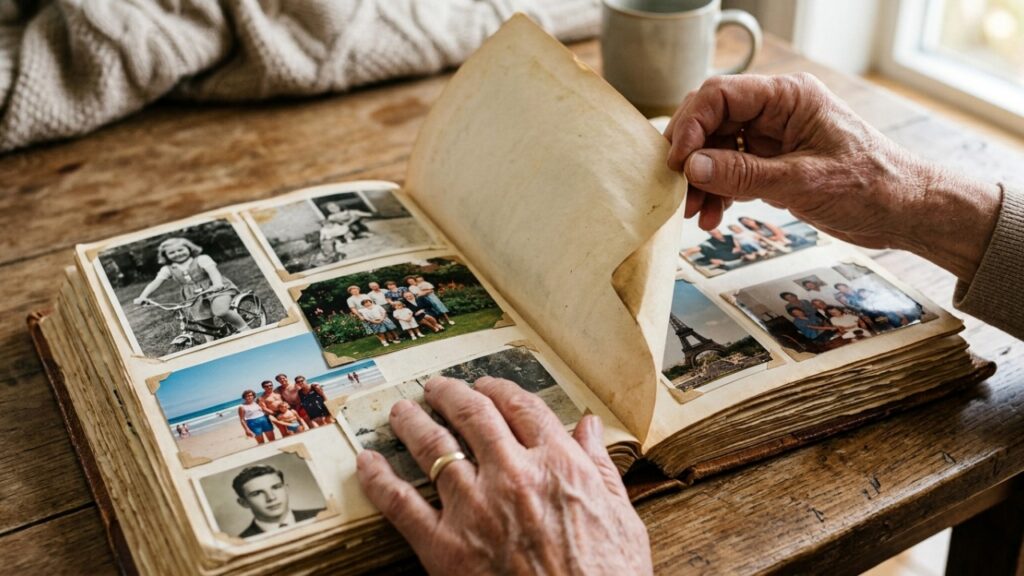 A psicologia aponta que procurar fotos antigas depois de um dia ruim não é apenas saudade, mas pode ajudar a reconstruir uma sensação de continuidade sobre quem você é
