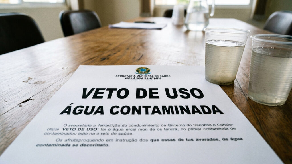 Condomínio gasta R$ 120 mil em poço próprio para baratear taxa, vigilância reprova a água após 1 mês e obra vira prejuízo milionário
