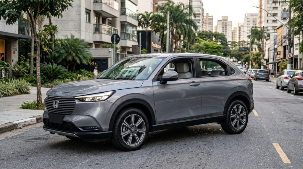 Honda HR-V 2025 aposta em eficiência e praticidade para conquistar o mercado familiar