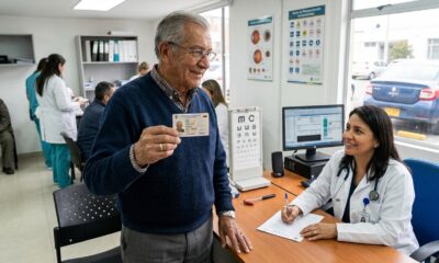 Carteira de motorista cancelada para pessoas com mais de 65 anos que não atendem a esse requisito