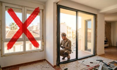 Os espanhóis estão se livrando das janelas de PVC: estão substituindo-as por uma alternativa mais bonita e durável
