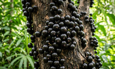 Essa árvore frutífera exótica produz frutos pretos direto no próprio tronco e encanta pelo sabor doce que lembra vinho licoroso