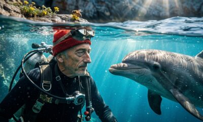 Jacques Cousteau, oceanógrafo: “Para a abelha e o golfinho, a felicidade é a existência; o homem deve descobrir isso e maravilhar-se com isso.”