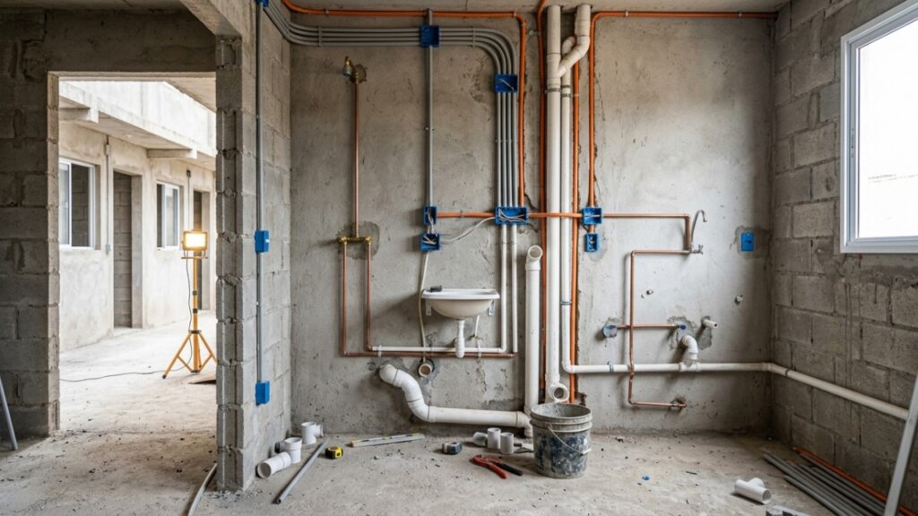 Quanto custa para levantar 5 kitnets em um lote de 360 m² com estrutura, instalações e acabamento