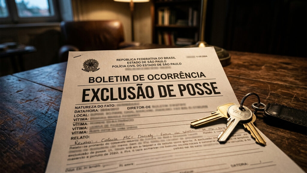 Inquilino atrasa 3 dias de aluguel de R$ 1.200 e proprietário troca as fechaduras da casa para impedir a entrada da família no meio da noite
