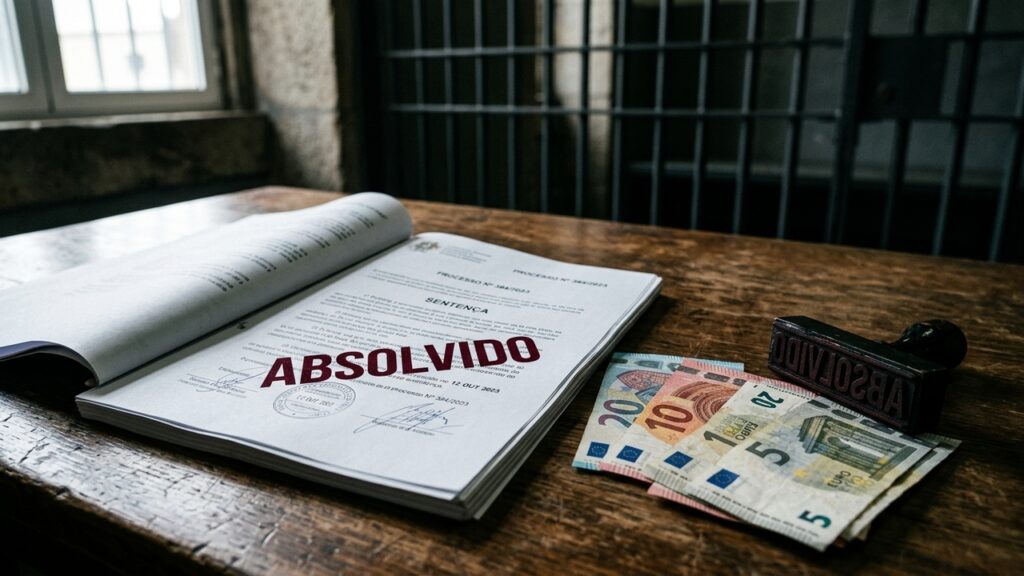 Homem preso por 343 dias recebe só 26 euros por dia de indenização